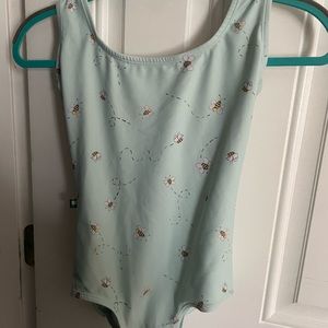 LuckyLeo bees leotard size medium